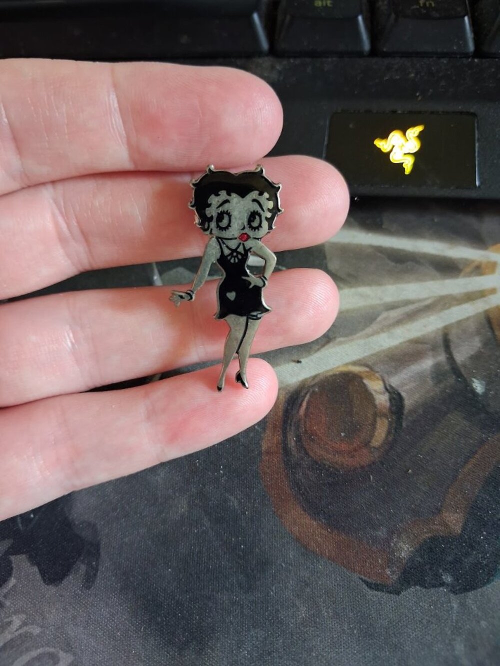 Vintage Betty Boop brooch